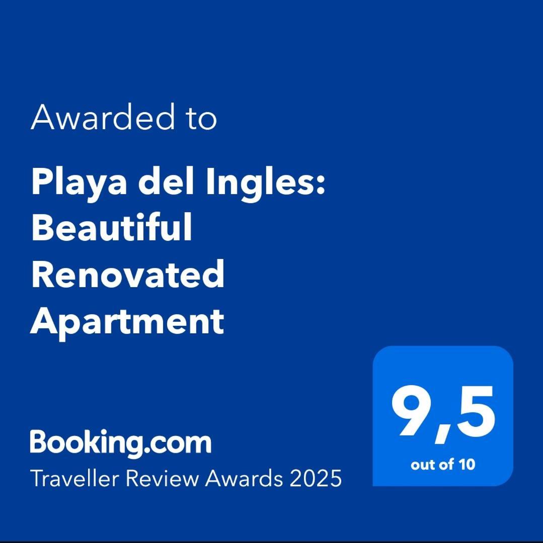 Playa Del Ingles: Beautiful Renovated Apartment San Bartolomé Exteriör bild